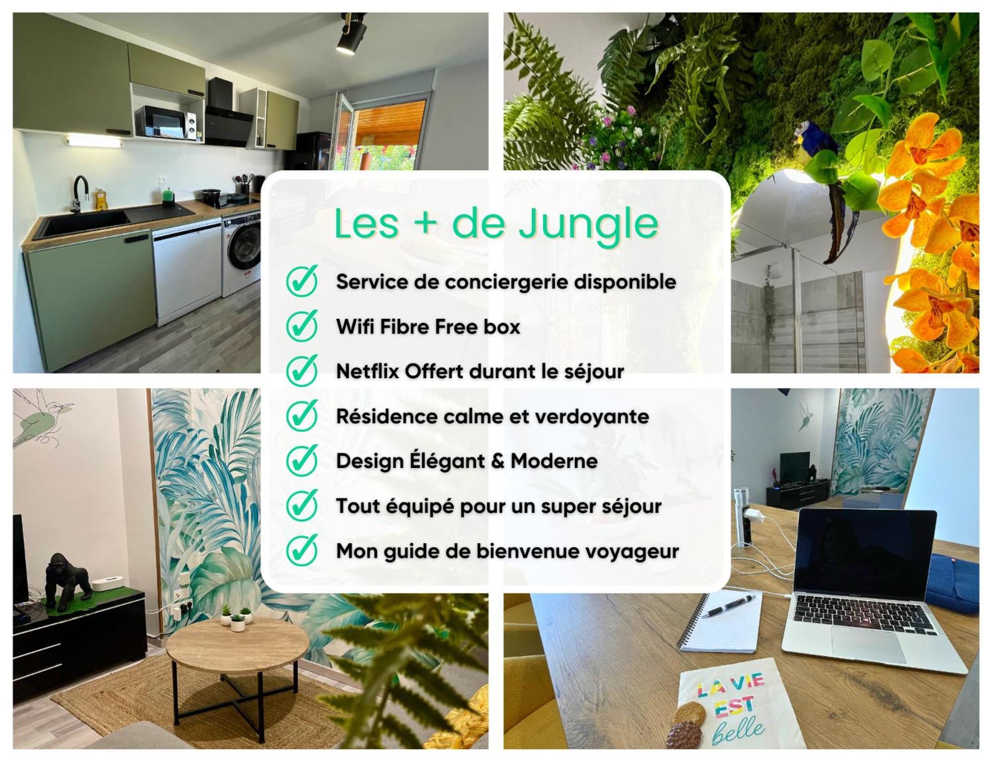 Le Jungle - Parking Et Wifi Gratuit - Balcon - Alexa Apartment Saint-Alban  Екстериор снимка